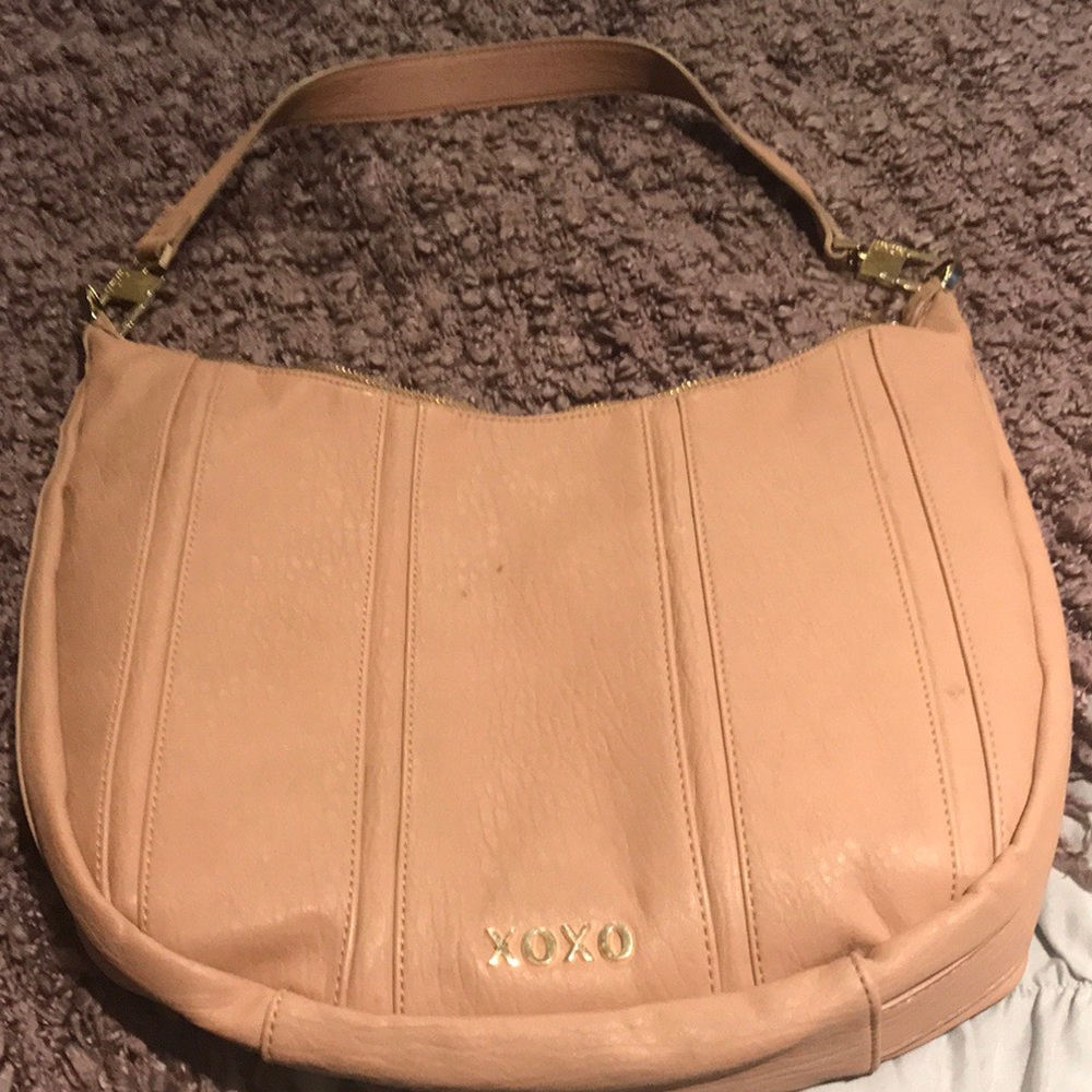 XOXO Pink Hobo Bag